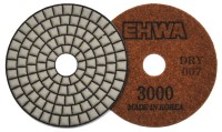 Черепашки алмазные EHWA (ИХВА) 007 (3000) для сухой полировки
