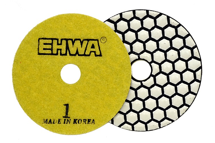 Гибкий алмазный круг EHWA 100 мм 4-х переходные №1