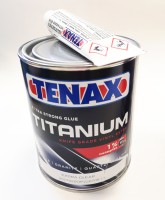  Клей полиэфирный Titanium Extra Clear (суперпрозрачный/густой) 1л Tenax 