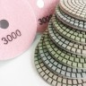 Алмазные гибкие круги «триколор» №3000, Huangchang 100 мм