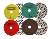Черепашки EHWA. Алмазные гибкие шлифовальные и полировальные круги (АГШК)