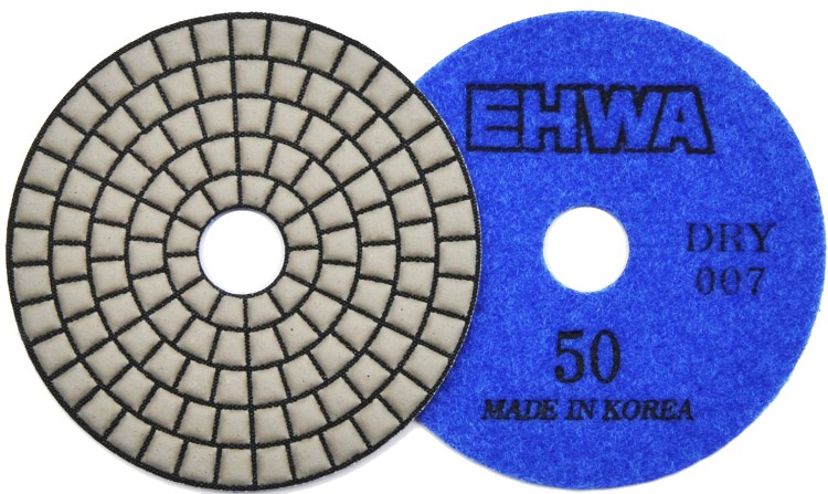 Черепашки алмазные EHWA (ИХВА) 007 (50) для сухой полировки