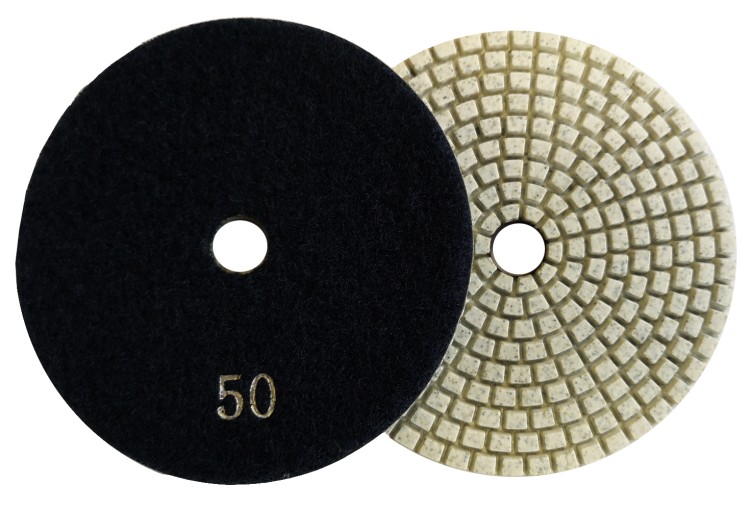 Алмазный гибкий шлифовальный круг зерно 50, D100мм