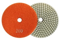 Алмазный гибкий шлифовальный круг зерно 200, D100мм
