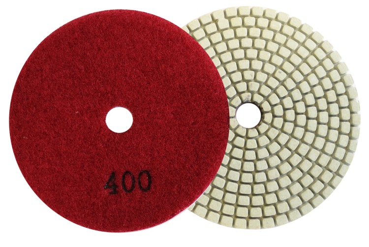 Алмазный гибкий шлифовальный круг зерно 400, D100мм