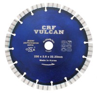 Алмазный диск по железобетону VULCAN CRF 230 мм