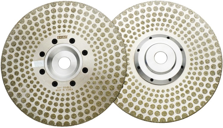Отрезные диски EHWA 230 мм для резки и шлифовки мрамора