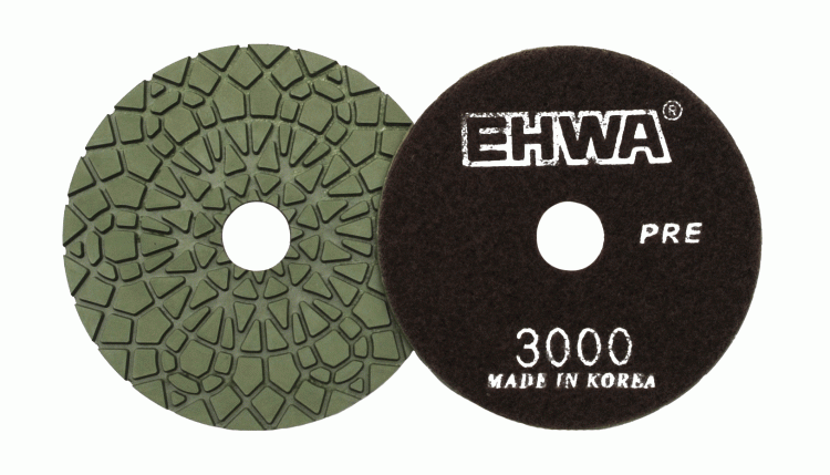 Алмазный шлифовочный диск черепашка 100 мм №3000 EHWA SUN FLOWER купить