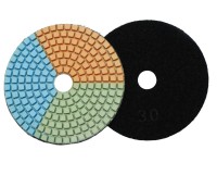Алмазные гибкие круги «триколор» №30, Huangchang 100 мм