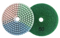 Алмазные гибкие круги «триколор» №50, Huangchang 100 мм