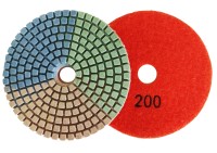 Алмазные гибкие круги «триколор» №200, Huangchang 100 мм