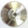 Отрезной диск по мрамору 100 мм с фланцем
