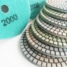 Алмазные гибкие круги «триколор» №2000, Huangchang 100 мм