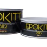 Клей для камня эпоксидный густой ILPA EPOKITT A+B (NEW) прозрачно-молочный 1,5+0,75kg (Италия)